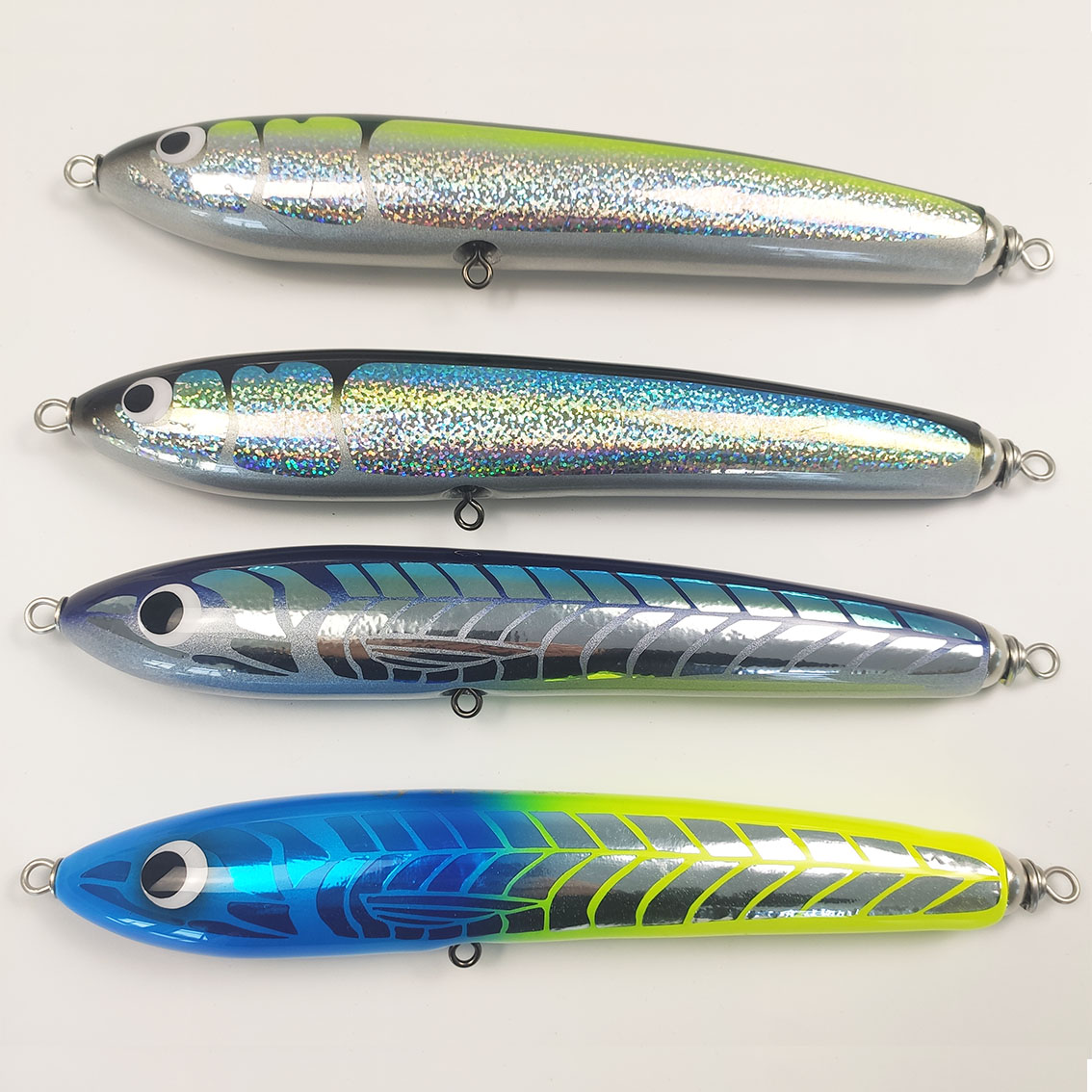 Fishing Lure Spoon - 隼大工木材フローティングポッパーstickbaitためミディアムヘビー桐ポップ、キングフィッシュ、bluefintuna