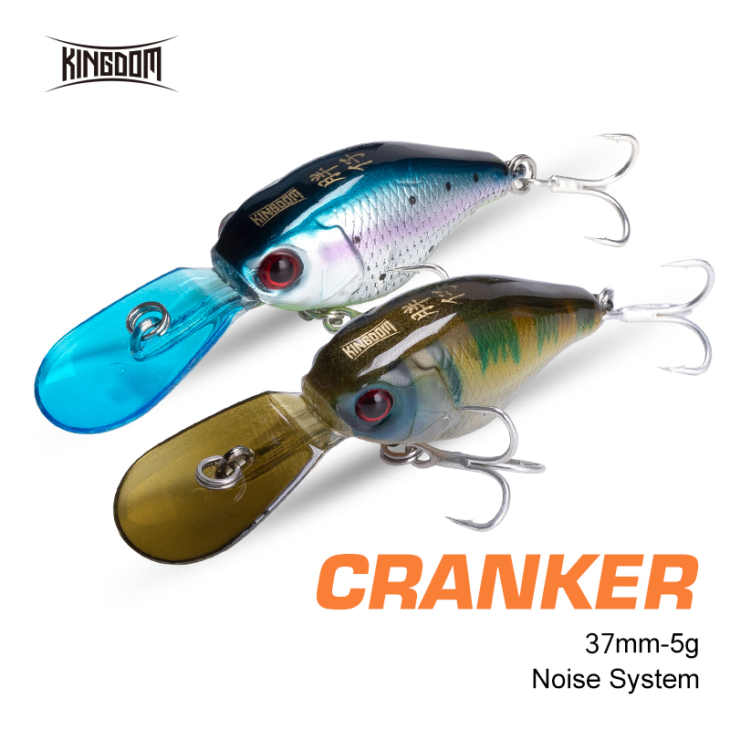 Fishing Lure Crankbait - キングダム クレイジー クランクベイト スロージンキング フィッシング ルアー