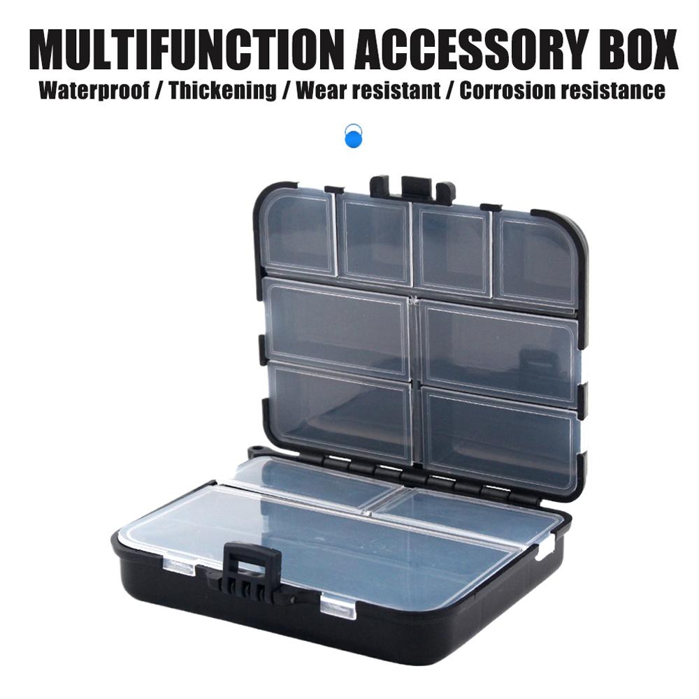 Fishing Lure Box - ルアー収納ボックス 釣具餌収納ボックス、ポータブル両面ルアーフックオーガナイザー、ミニユーティリティルアー釣りボックス