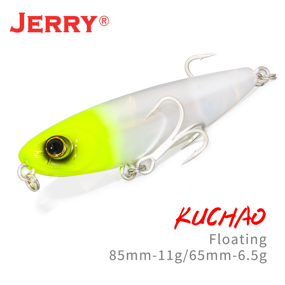 Fishing Lure Crankbait - ジェリー Kuchao トップウォーターペンシルロック釣りルアー 65/85 ミリメートル 6.6/11.1