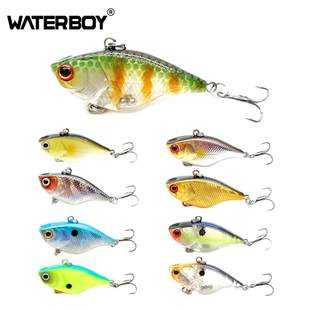Waterboy 1個4センチメートル4.6グラムミニvib - Fishing Lure Jerkbait のレビューと価格