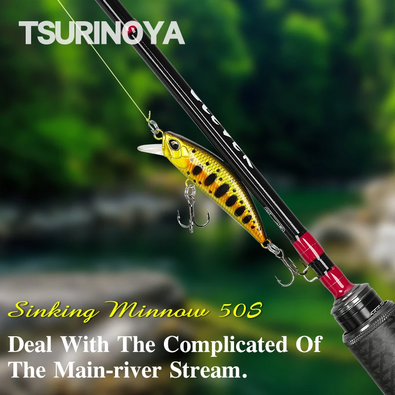 TSURINOYA シンキングミノー ミニハードルアー DW - Fishing Lure Crankbait のレビューと価格