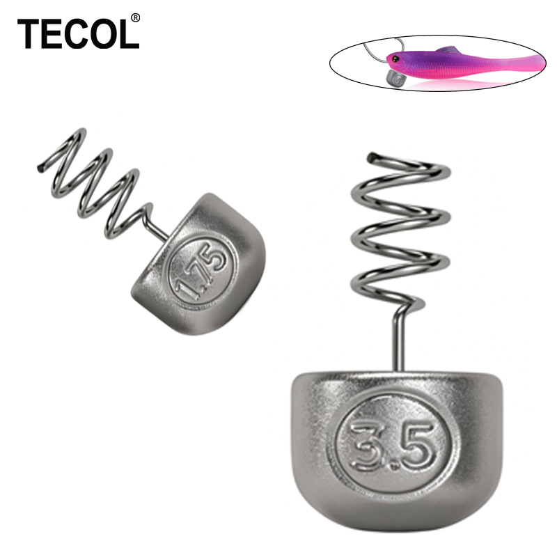 TECOL 1G 1.75G 2.7G 3.5G スパイラル - Fishing Lure Accessories のレビューと価格