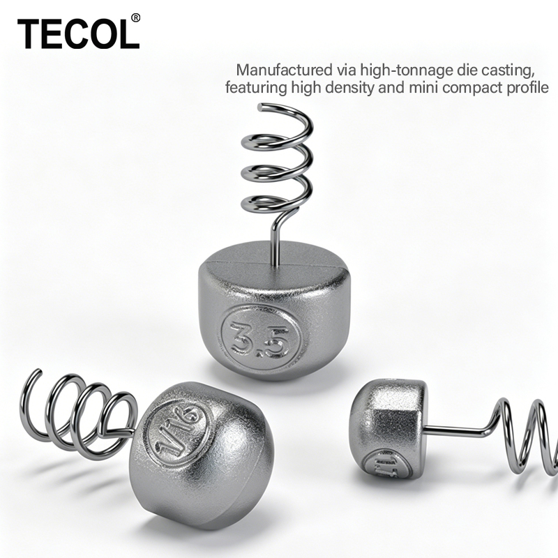 TECOL 1G 1.75G 2.7G 3.5G スパイラル - Fishing Lure Accessories のレビューと価格