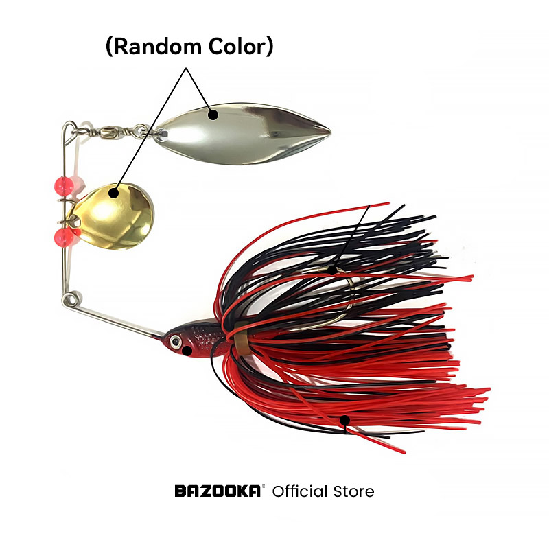 バズーカ 15 グラム 18 グラムスピナーベイト釣りルアー - Fishing Lure Buzzbait のレビューと価格