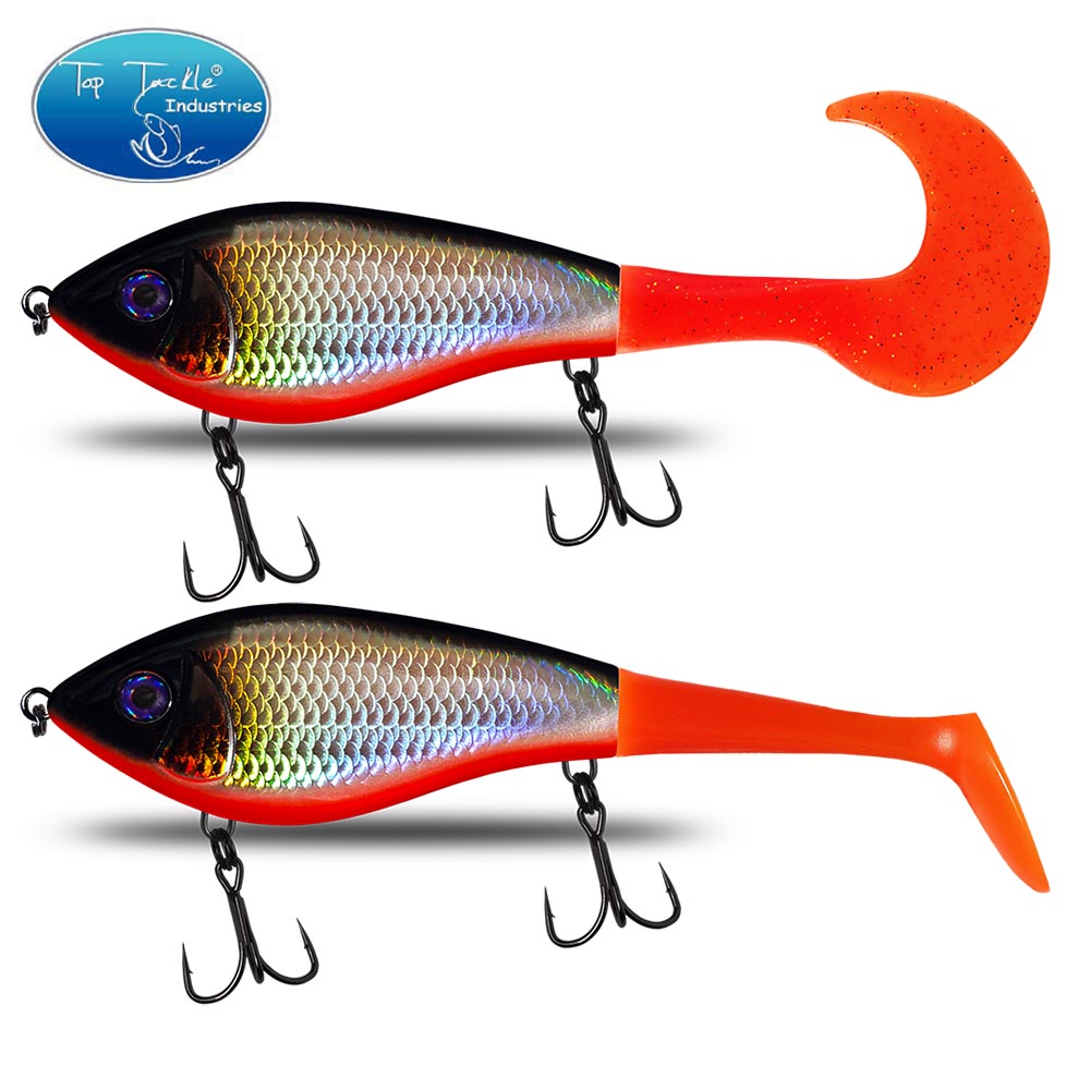 スローシンキングジャークベイトソフトテール 100 ミリメー - Fishing Lure Jerkbait のレビューと価格