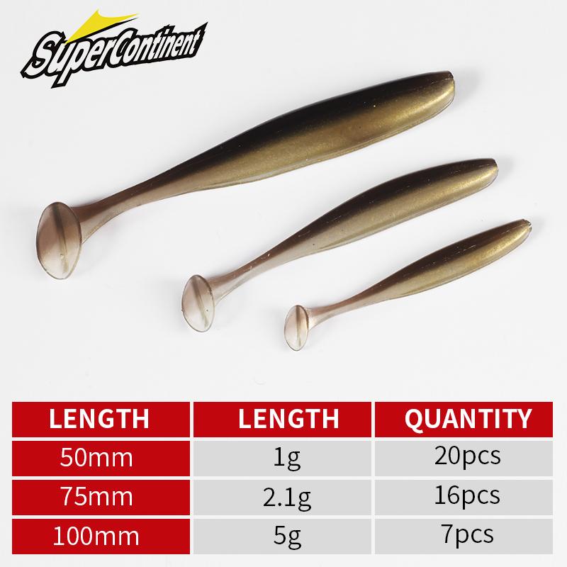 2020 新スーパーコンチネンタルソフトルアー餌釣りルアー  - Fishing Lure Spoon のレビューと価格