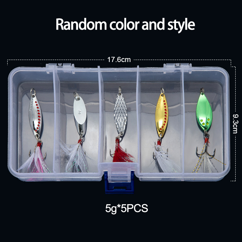 金属スプーンスピナー釣りルアー 5 グラム 7 グラム 10 - Fishing Lure Spinner のレビューと価格