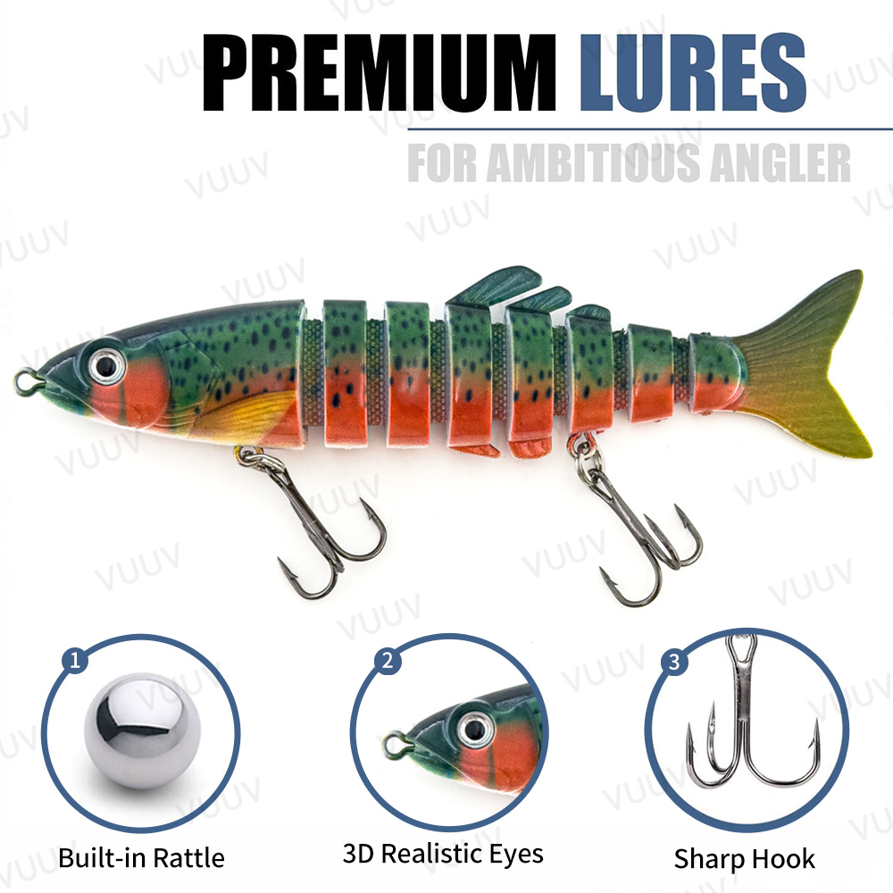 100個入りバス釣り用ルアー、トップウォーターフィッシングル - Fishing Lure Swimbait のレビューと価格
