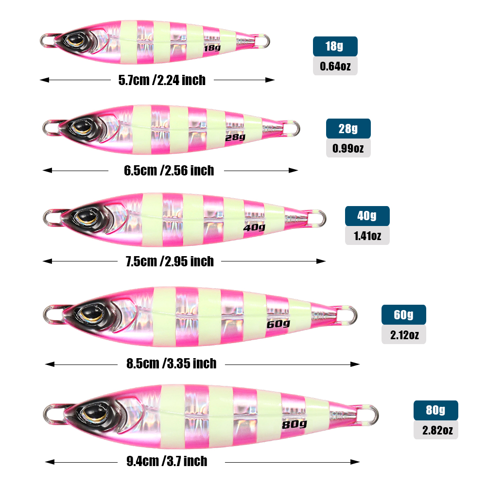 ジギングプロ メタルジグ ボニー スプーン 人工餌 18g  - Fishing Lure Spoon のレビューと価格