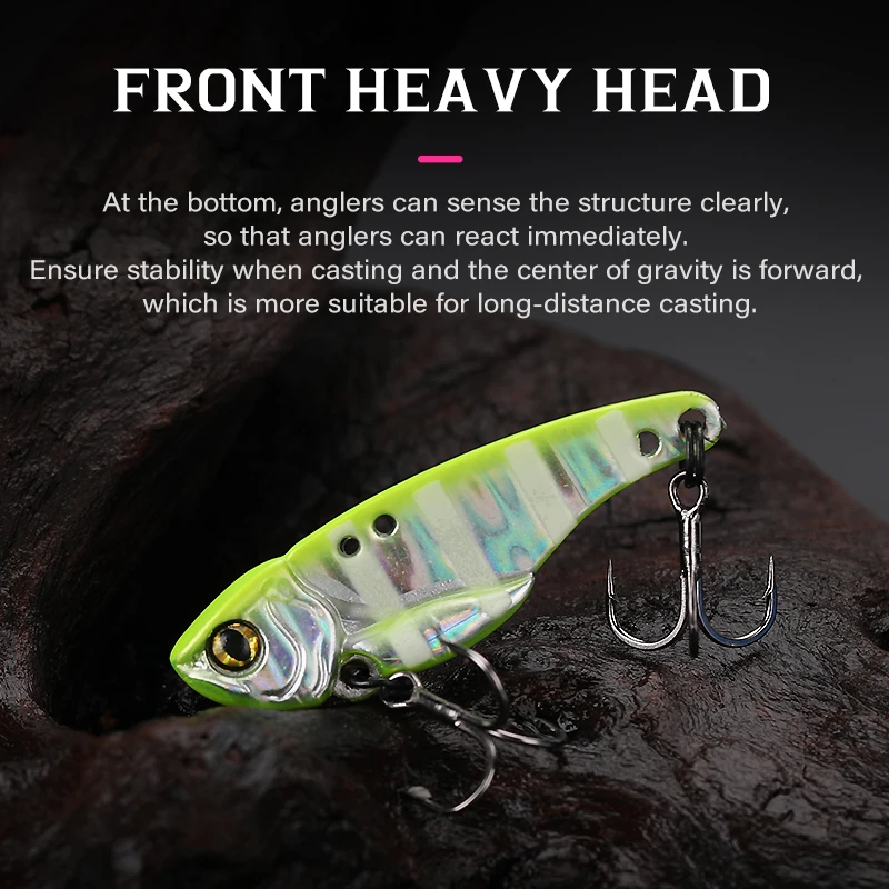 をtsurinoya釣りハードルアー金属vib ARES-A - Fishing Lure Spoon のレビューと価格