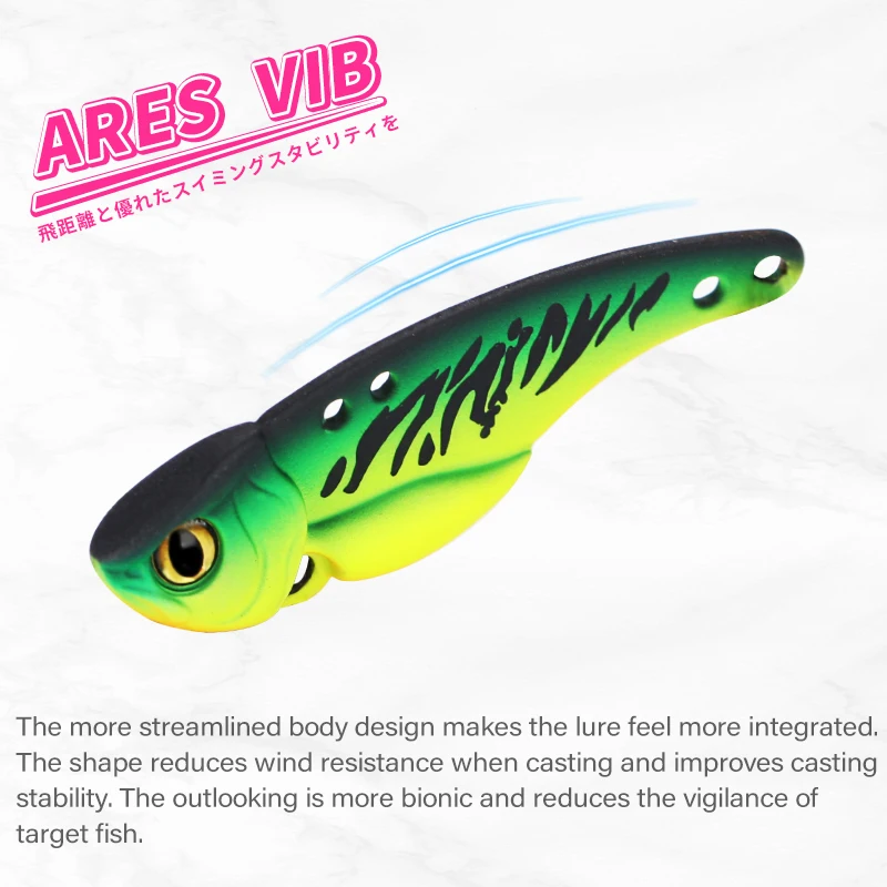 をtsurinoya釣りハードルアー金属vib ARES-A - Fishing Lure Spoon のレビューと価格