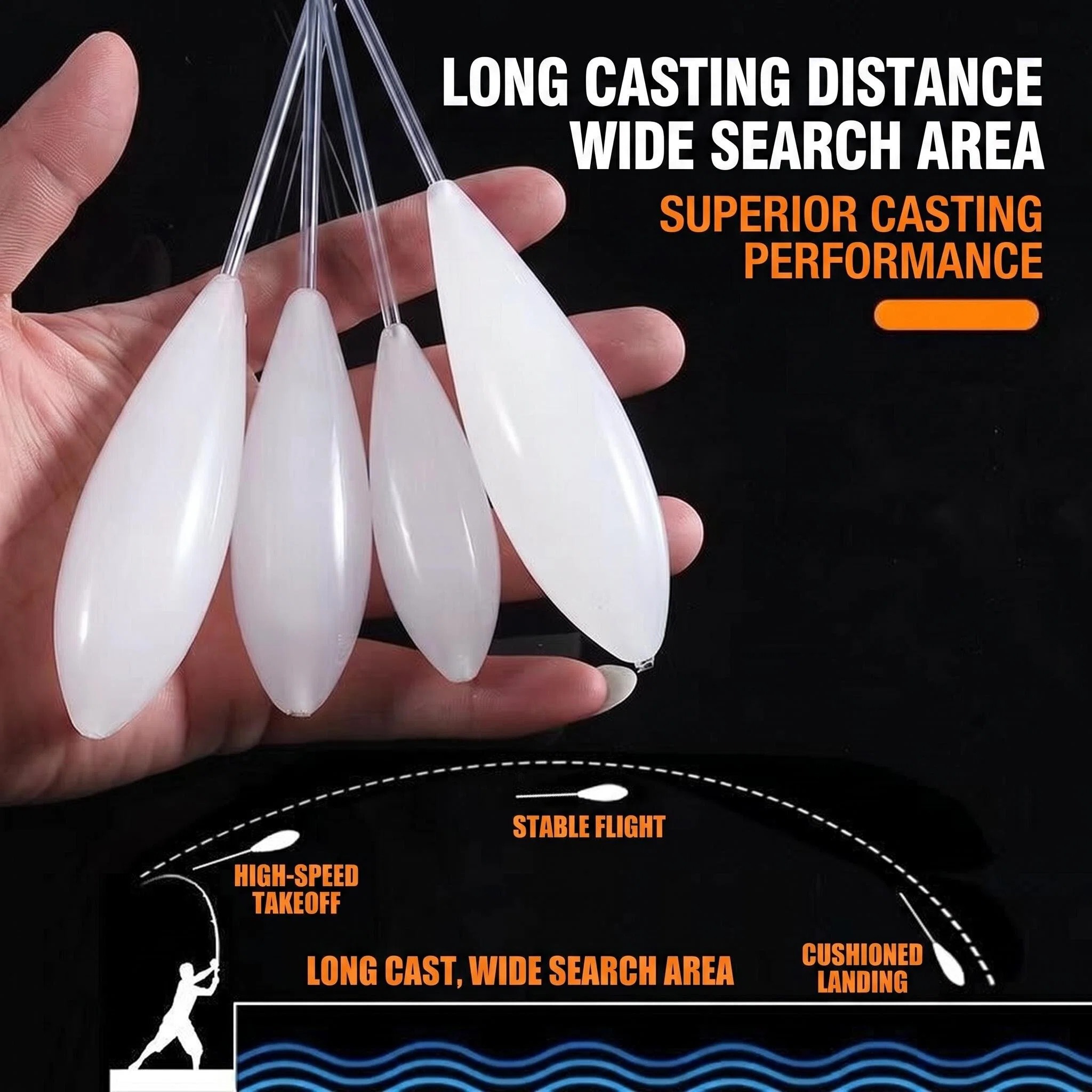 釣り用フロート 上向き浮き竿 スローシンキングアシストまたは - Fishing Lure Topwater のレビューと価格