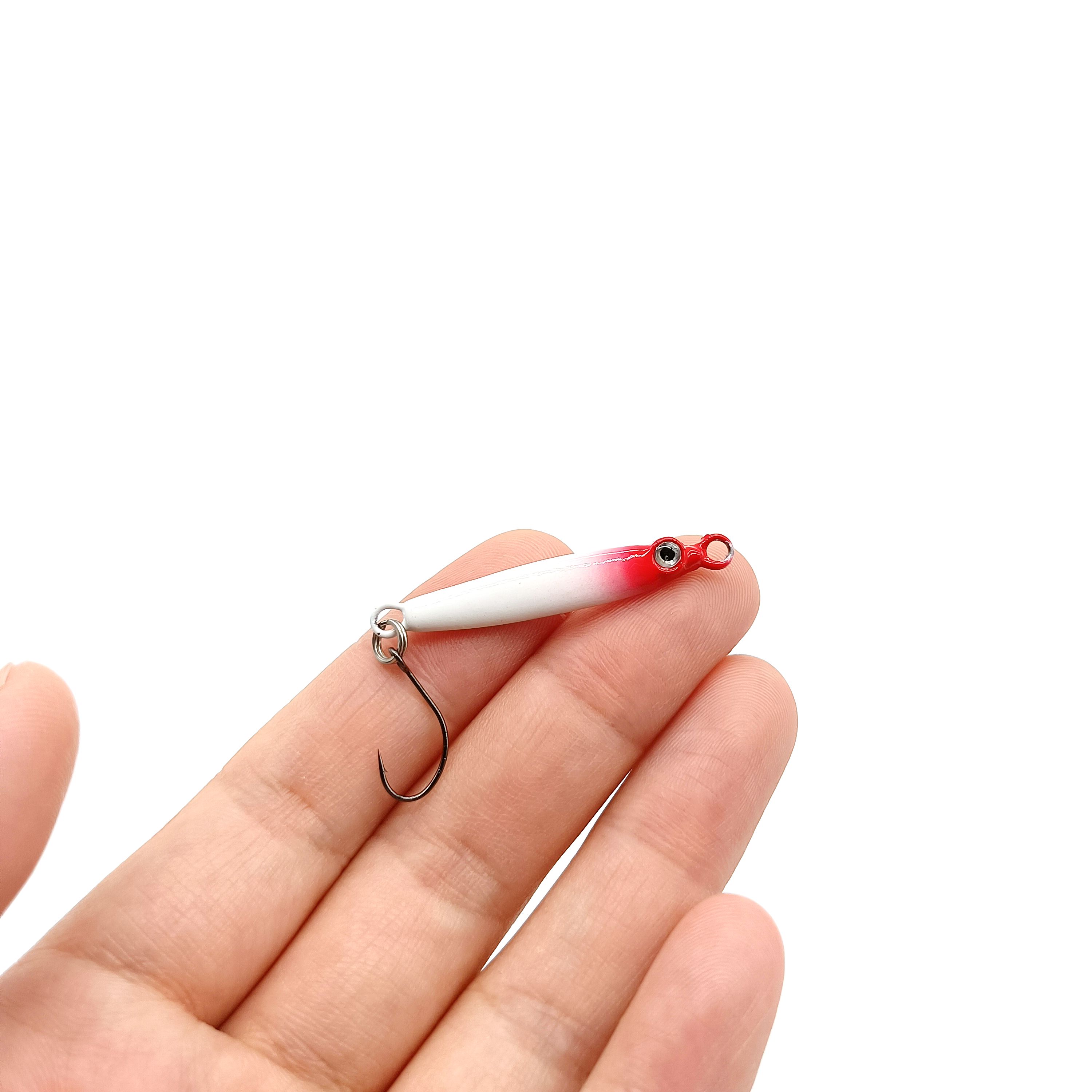 DUODUOYU 5 個ミニメタルジグ釣りルアー 3 グラム - Fishing Lure Soft Plastic のレビューと価格