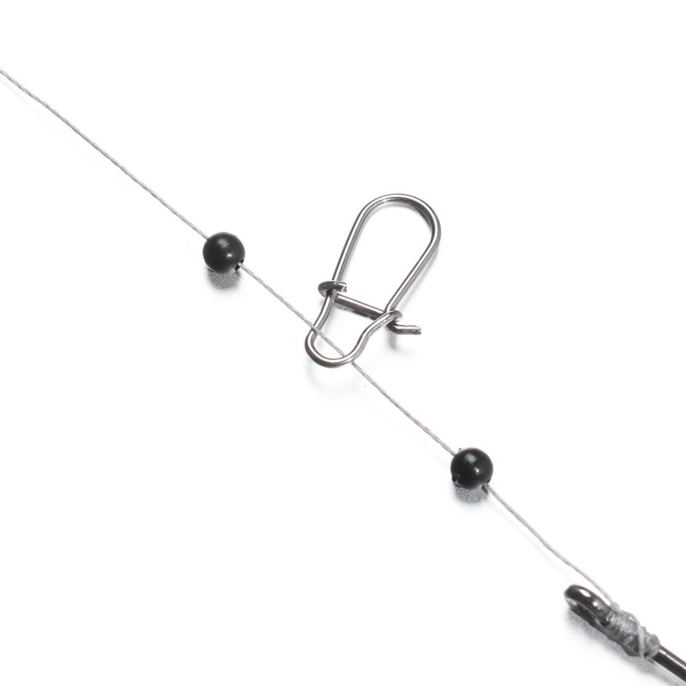 100ピース/ロットビーズスペースストッパー黒3ミリメートル - Fishing Lure Soft Plastic のレビューと価格