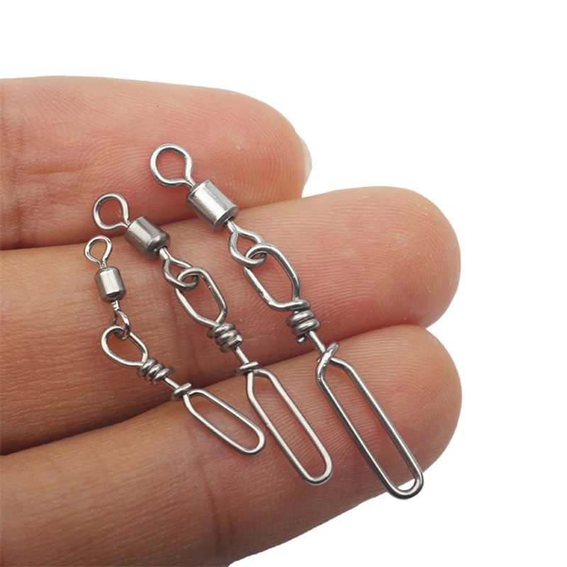 高強度ローリングボールベアリングスナップ 20 個パック 釣 - Fishing Lure Kit のレビューと価格