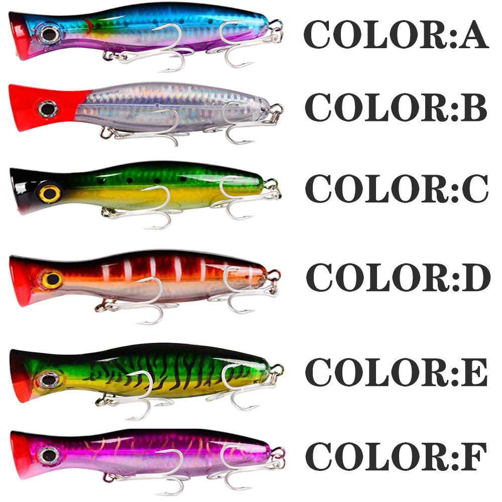 PROBEROS 1pc 13cm 43g ポッパー釣りルア - Fishing Lure Popper のレビューと価格