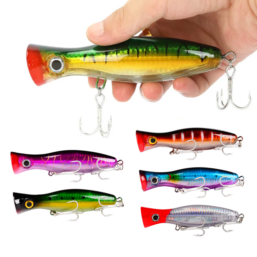 PROBEROS 1pc 13cm 43g ポッパー釣りルア - Fishing Lure Popper のレビューと価格