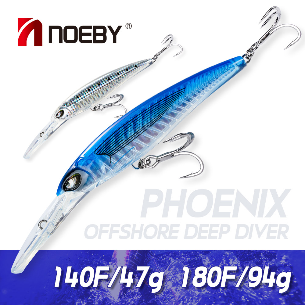 ノエビー ディープダイバー トローリングミノー 140mm  - Fishing Lure Crankbait のレビューと価格