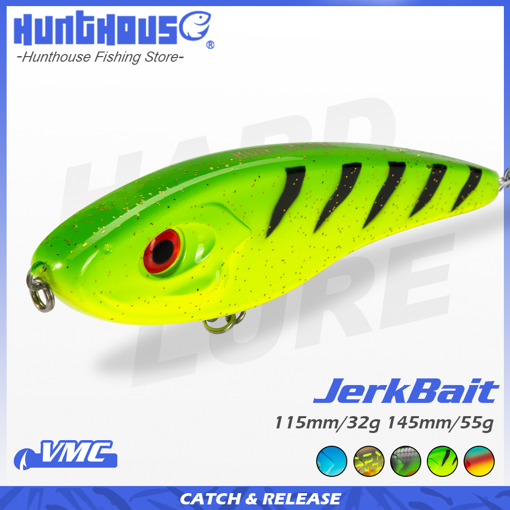 ハントハウス ジャークベイト マスキー バスター パイク フ - Fishing Lure Jerkbait のレビューと価格