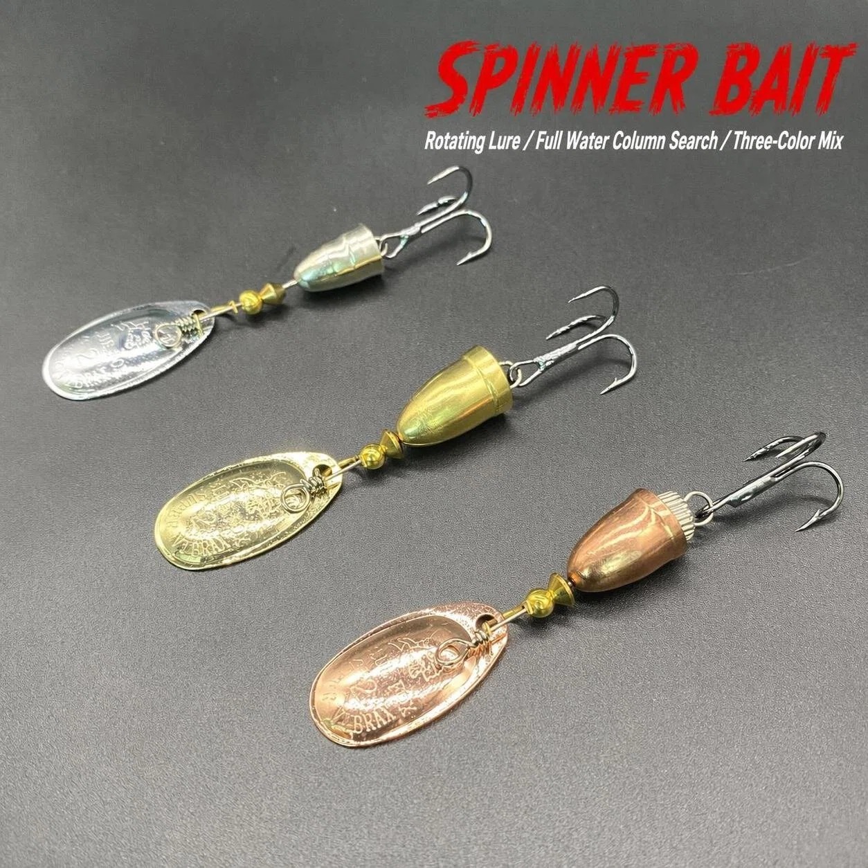 1個入り 4g 6g 8g 10g 16g 19g 回転スピ - Fishing Lure Blade Bait のレビューと価格