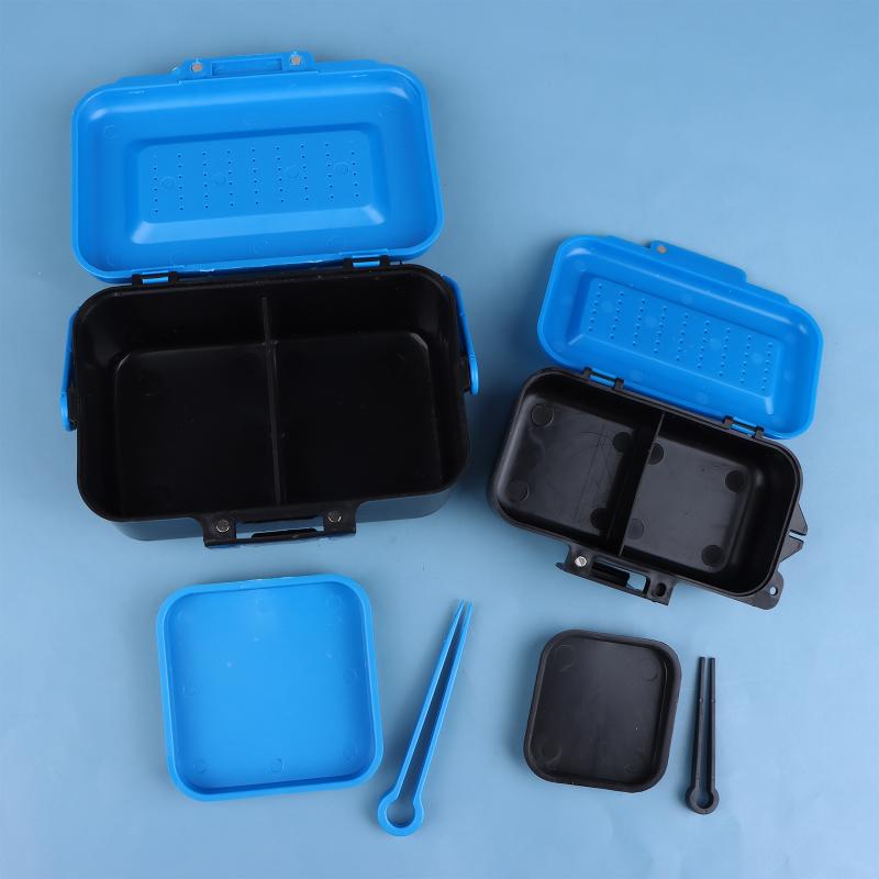 ポータブル釣り用ルアーボックスケース、活餌、フック、ミミズ用 - Fishing Lure Box のレビューと価格