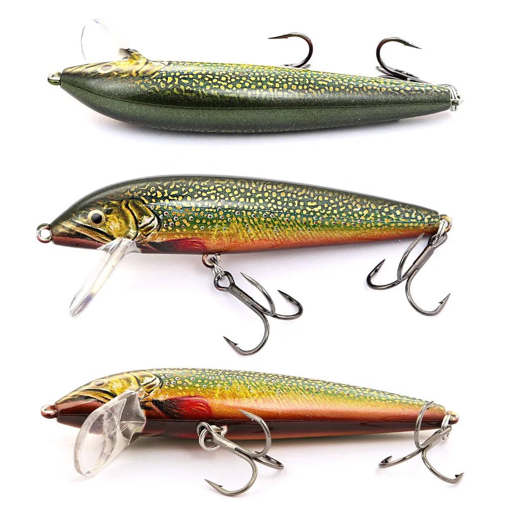 B & U 80 ミリメートルシンキングミノーワブリング釣り - Fishing Lure Jerkbait のレビューと価格