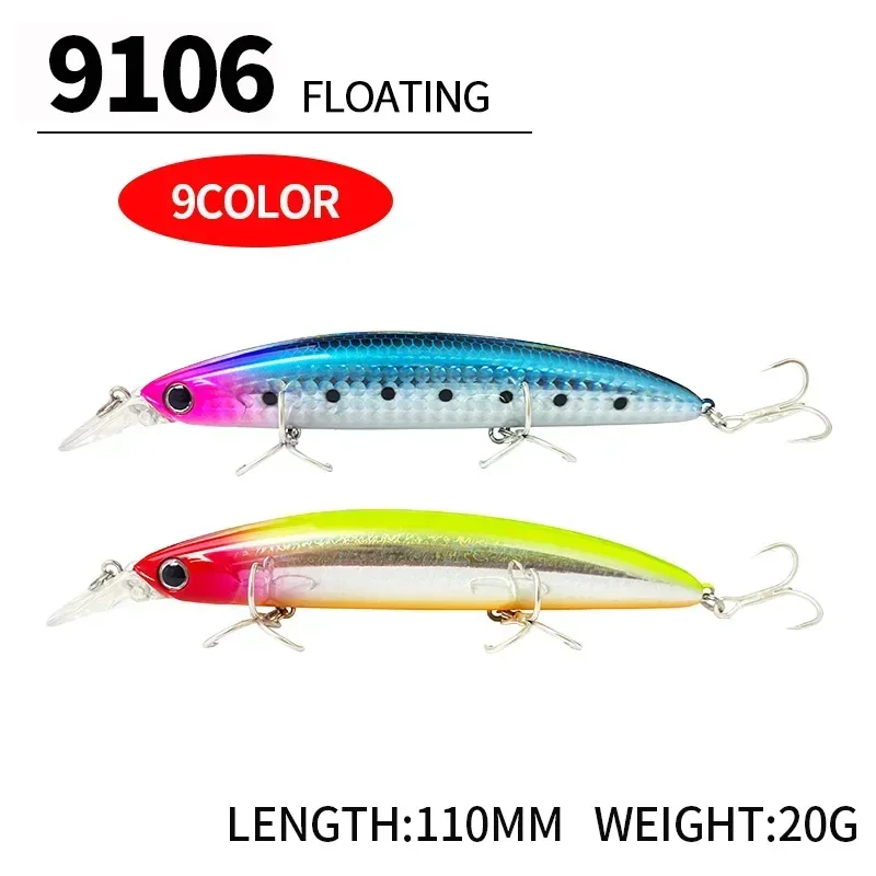 釣り用フローティングミノールアー,人工餌,硬い素材,海,海, - Fishing Lure Spoon のレビューと価格