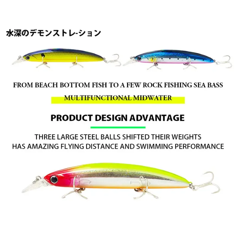 釣り用フローティングミノールアー,人工餌,硬い素材,海,海, - Fishing Lure Spoon のレビューと価格