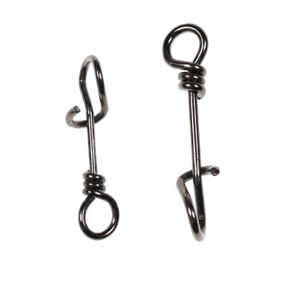 Bimoo 50 個ステンレス鋼クイックロックスナップスプリ - Fishing Lure Accessories のレビューと価格