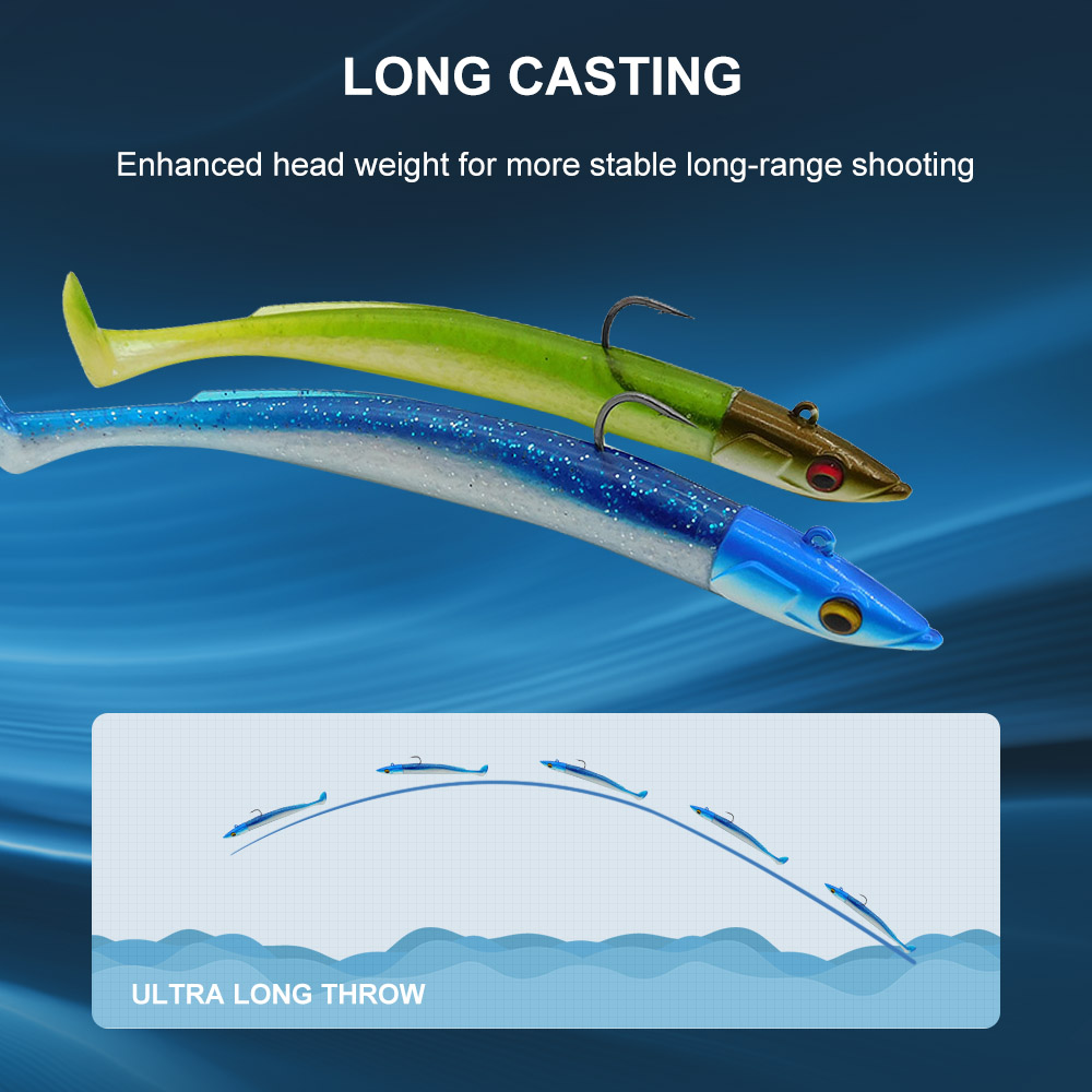 ESFISHING ソフトフィッシングルアー Leurre  - Fishing Lure Spoon のレビューと価格