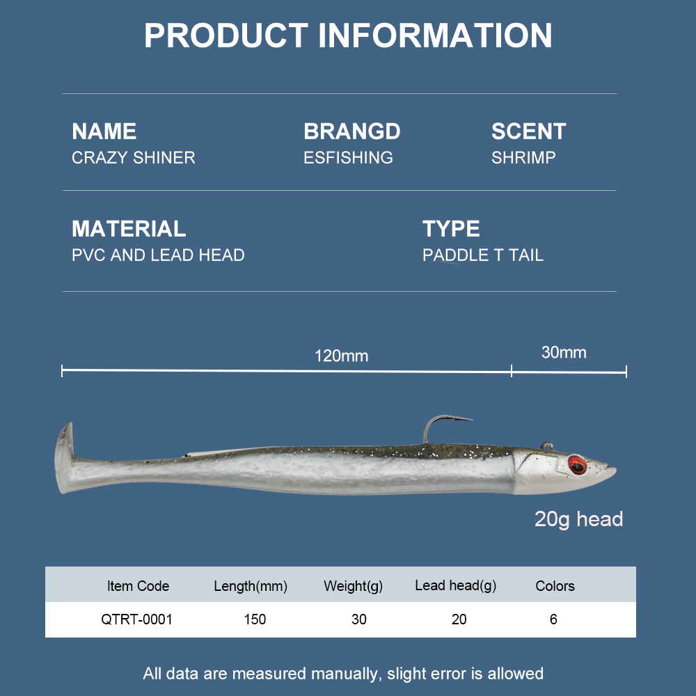 ESFISHING ソフトフィッシングルアー Leurre  - Fishing Lure Spoon のレビューと価格