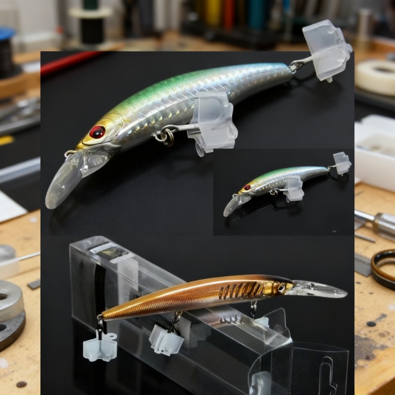 195個入り オープンスロットトレブルフックプロテクター、ク - Fishing Lure Soft Plastic のレビューと価格