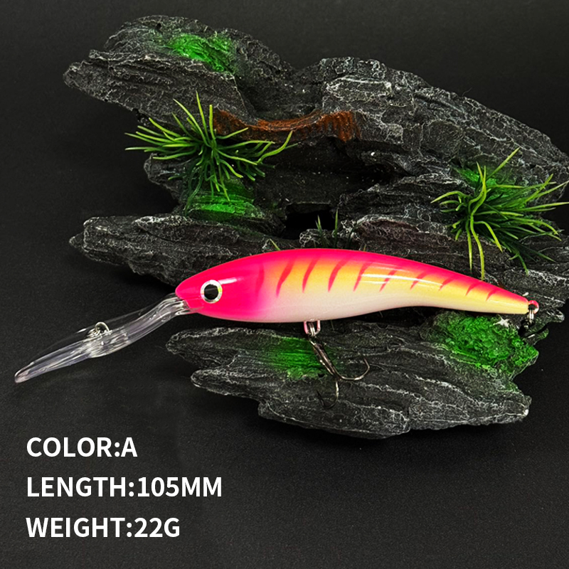 105Fフローティングミノー 105MM 22G ロングリッ - Fishing Lure Jerkbait のレビューと価格