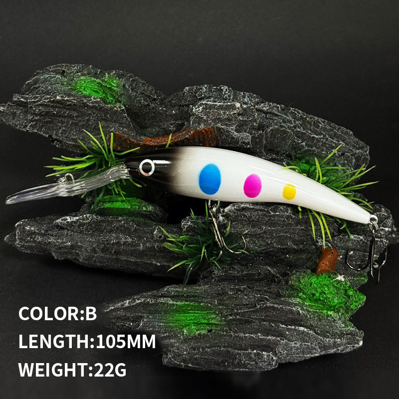 105Fフローティングミノー 105MM 22G ロングリッ - Fishing Lure Jerkbait のレビューと価格