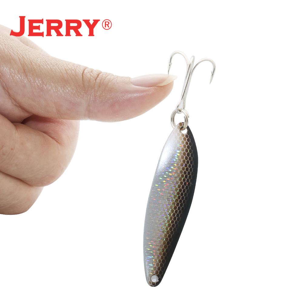 Jerry jd人工スプーンルアー7グラム10グラム鋳造金属 - Fishing Lure Spoon のレビューと価格