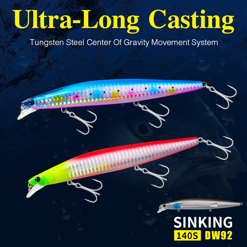 TSURINOYA 140mm 26g スティンガー140S - Fishing Lure Jerkbait のレビューと価格