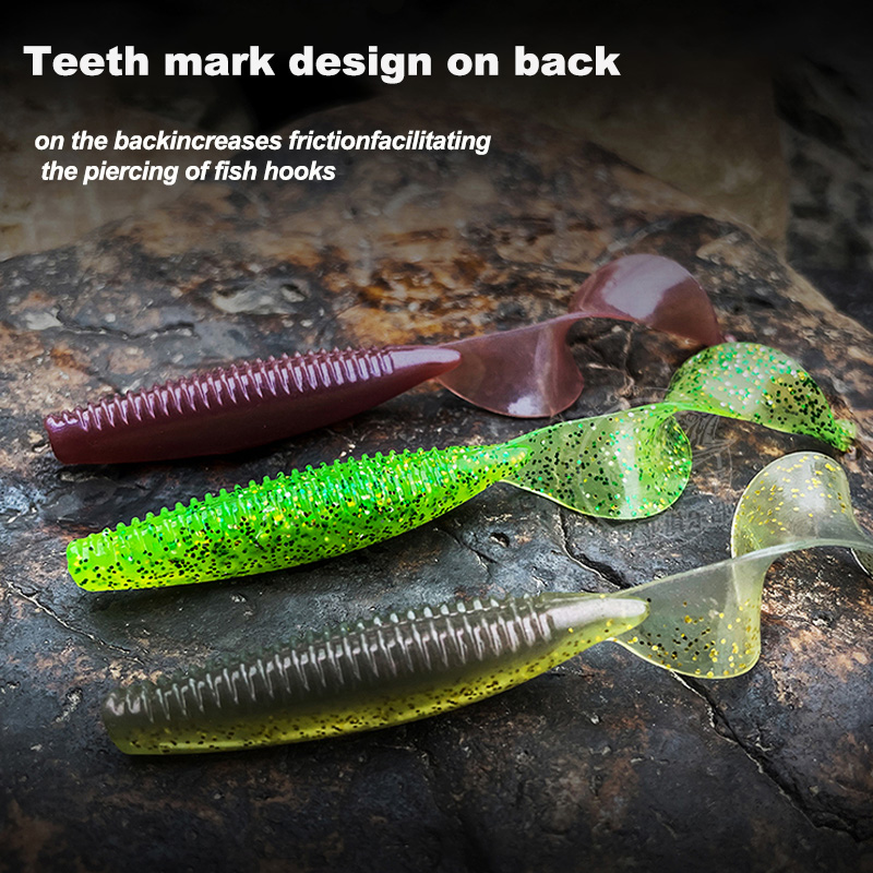 ガイドポスト-ソフトテールワームルアー、人工釣り餌、ヒトデ餌 - Fishing Lure Soft Plastic のレビューと価格
