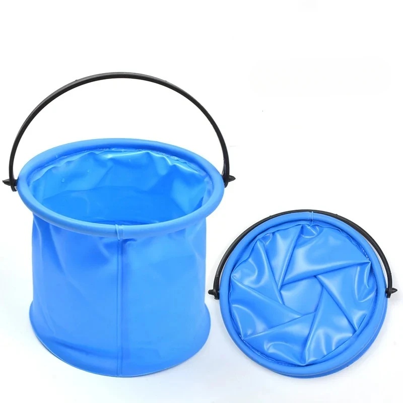 折りたたみ釣りバケツ活魚ボックス屋外洗車浴室キッチン釣り餌バ - Fishing Lure Box のレビューと価格